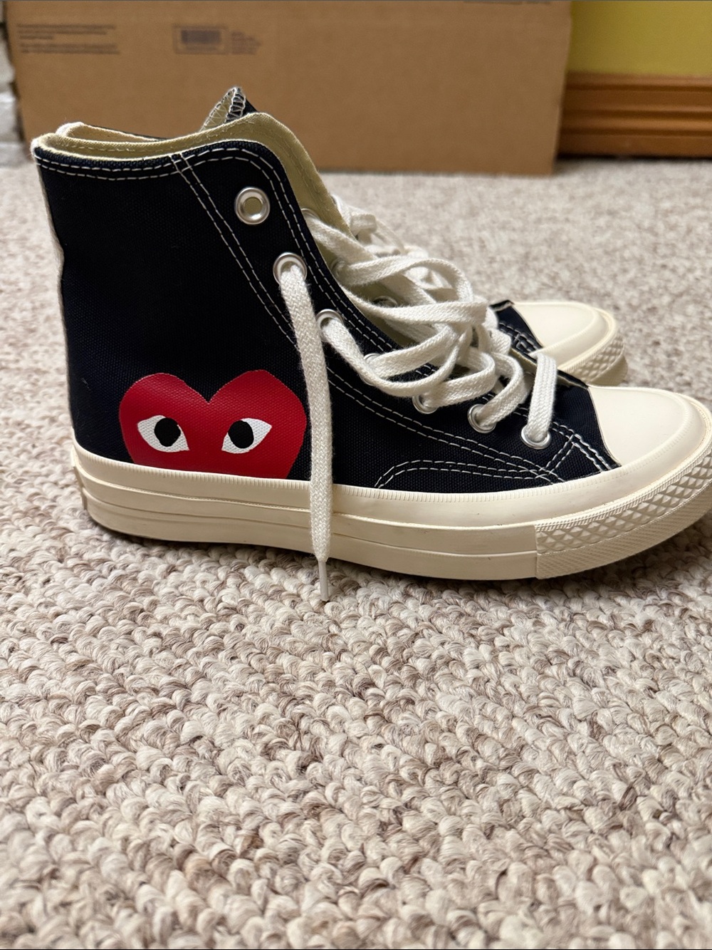 Converse play Women High-Top Canvas Sneakers